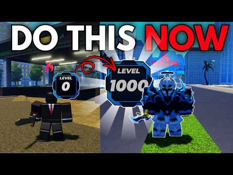 BEST WAY TO LEVEL UP in SOLO HUNTERS Roblox!