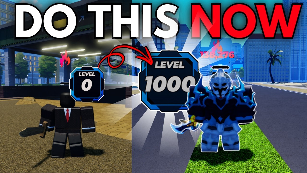 BEST WAY TO LEVEL UP in SOLO HUNTERS