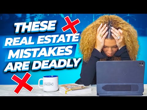🏡Avoid These! The 5 Biggest Mistakes I Made As A Real Estate Agent Will Shock You!😱