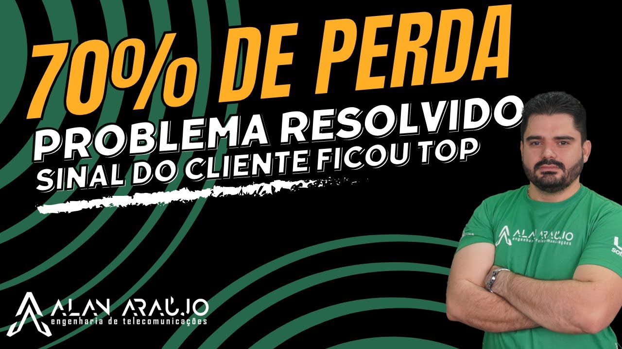 Tirei a atenuação de 5dB do cliente. Usei OTDR e Power Meter PON