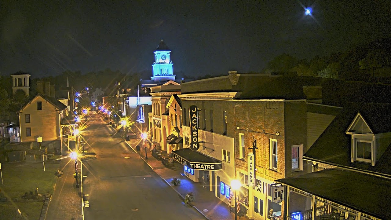 Live webcam view of Historic Jonesborough Main Street