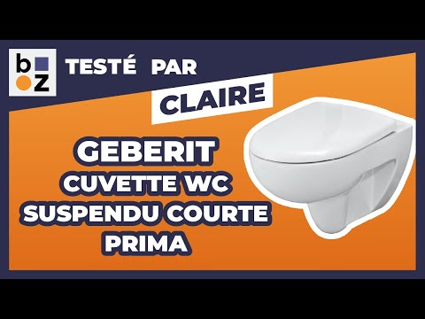 Cuvette wc suspendu courte - Prima GEBERIT