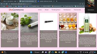 SheCommerce project submission