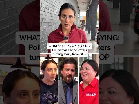 WHAT VOTERS ARE SAYING: Poll shows Latino voters turning away from GOP