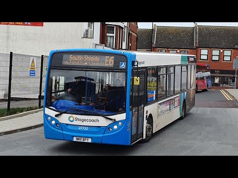 Journey on Route E2 | NK11BFY/27732 - Stagecoach North East: ADL Enviro 300