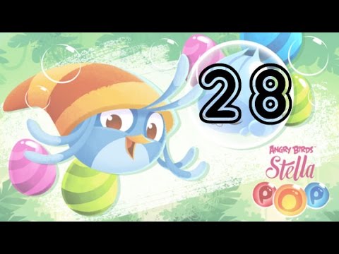 Angry Birds Stella POP !!! Level 28