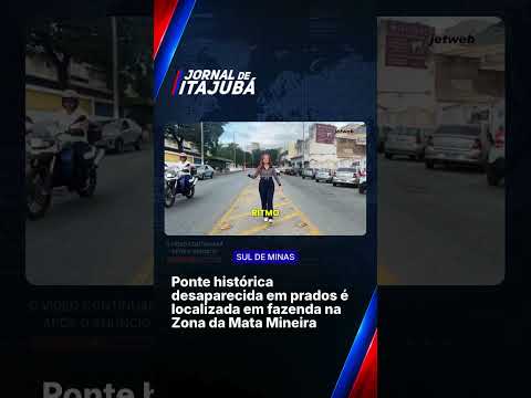 🌉 PONTE HISTÓRICA DESAPARECIDA EM PRADOS É LOCALIZADA EM FAZENDA NA ZONA DA MATA MINEIRA 🌉