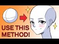 Learn To Draw Anime Heads In 15 Minutes Beginner Tutorial
