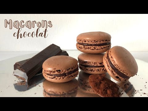 🍫 Macarons au chocolat FACILES - Léa cooking