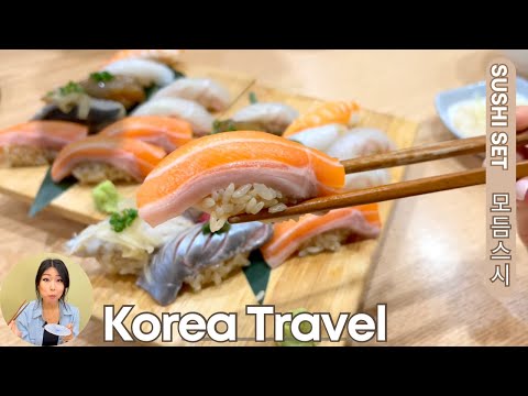 Melhor restaurante da Coreia | Sushi Set