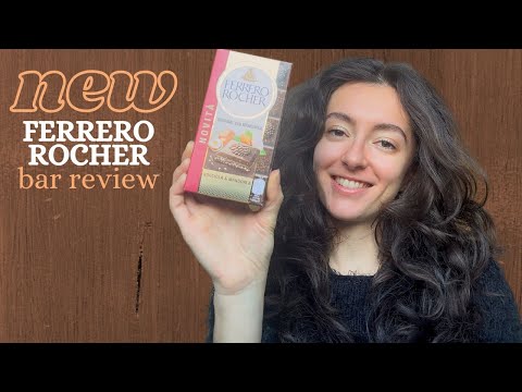 since when?? - new Ferrero Rocher almond chocolate bar review