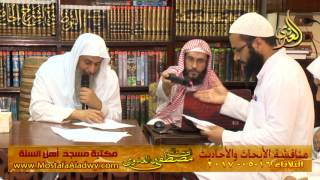 مناقشة الأبحاث والأحاديث بمكتبة مسجد أهل السنة بمنية سمنود 16 05 2017 4
