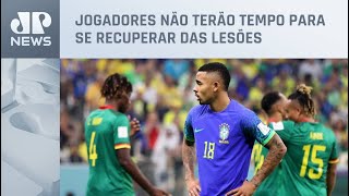 Gabriel Jesus e Alex Telles estão fora da Copa do Mundo