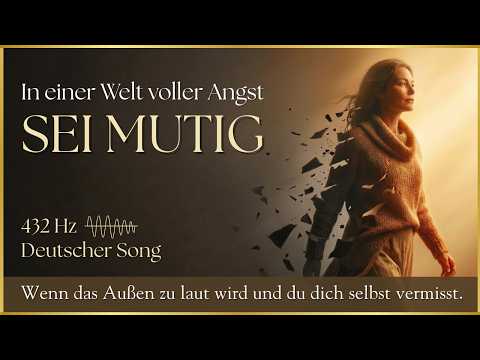 In einer Welt voller Angst – Sei mutig | 432 Hz Song | Die Welt sieht dich