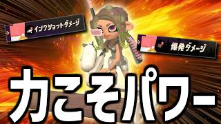 【ローラー】今度はハチをムキムキにしてみたｗｗｗｗｗｗｗｗｗｗｗｗｗｗ純正チップチャレンジ【splatoon3】【爆速ゆっくり実況】#サイドオーダー