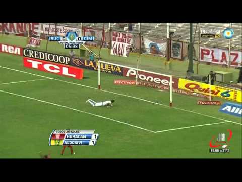 RESUMEN PARTIDO - HURACAN 1 ALDOSIVI 1 - FECHA 20 - B NACIONAL (10 02 2013)