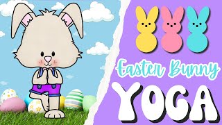 🐰 Easter Bunny Yoga 🐰 | Calming yoga for Kids | Brian Break | 🐣 Easter Brain Break | Kids Yoga