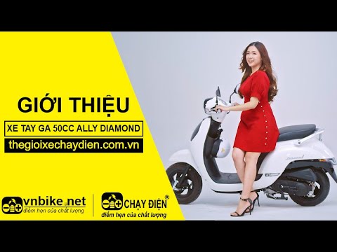 GIỚI THIỆU XE TAY GA 50CC ALLY DIAMOND