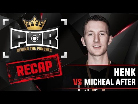 Henk Recap vs Michael After - Behind The Punches POB LIVE 5 Maart