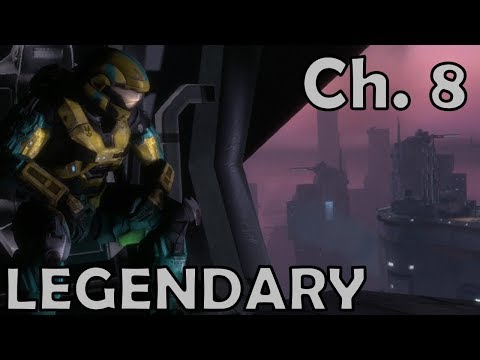 Halo: Reach | Mission 8 - New Alexandria | Legendary Solo Walkthrough Playthrough