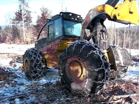 Skidder Girl - Hubby fixes the "Oopsie"