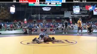 Fargo 2012 100 Round 4: Erik Zorilla (Florida) vs. Henry Pohlmeyer (Iowa)