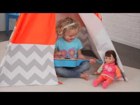 Ігровий набір KidKraft Teepee in Orange (00213)