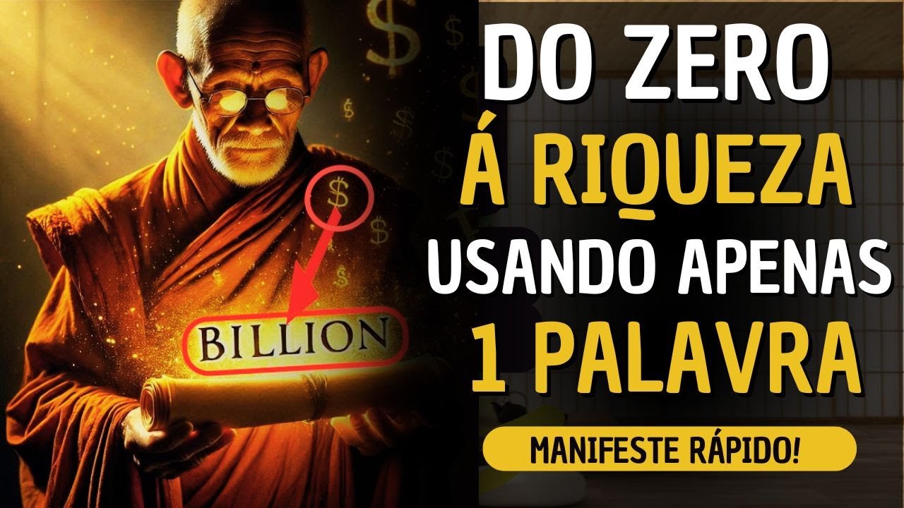 ✅ De zero a bilhões após repetir uma palavra por 12 dias | FALE ESTA PALAVRA se quiser FICAR RICO