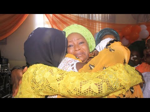 Veteran Singer, Alh.Sheidat Fatimah Aljafariyah In Tears As Her Friends Throw A Surprise Birthday