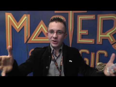 Magician Billy Debu - new magic trick live at Masters of Magic 2013