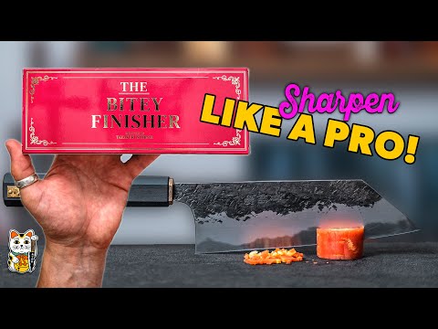 Sharpen Like A Professional Japanese Master – Bitey Finisher Whetstone Technique Explained