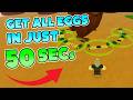 GET ALL EGGS IN JUST 50 SECONDS! | The Hunt Event | Shindo Life