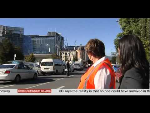 We walk the streets with Christchurch streets with Deputy Mayor