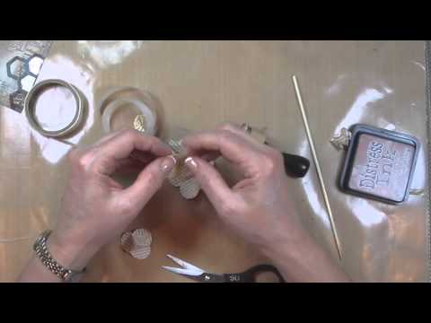 How to Create Paper Flowers Using a Fancy Flower Punch