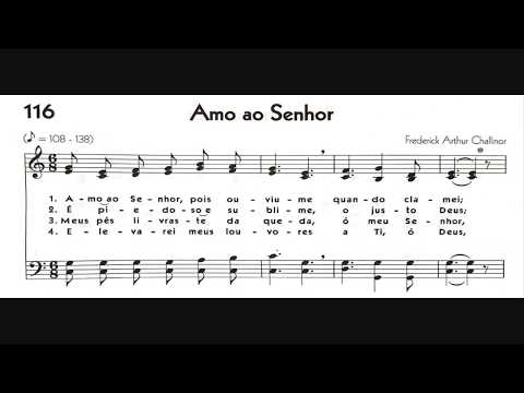 Hinário 5 CCB - Hino 116 - Amo ao Senhor - Strings - Teclado Yamaha PSR S670
