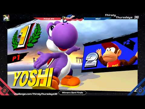 Primal JFK (Yoshi) vs Nite$ (Shiek, Diddy Kong) - WSF