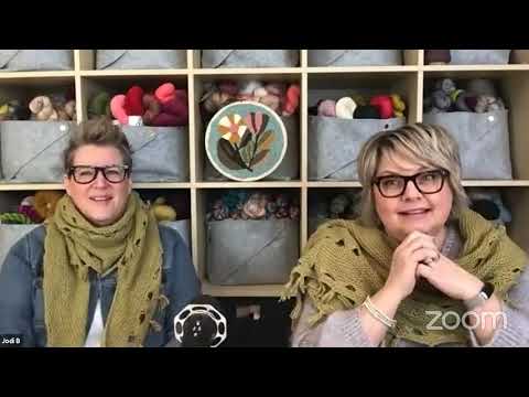 Grocery Girls Knit episode 128 - with Makers Spotlight special guest Paola from mYak Tibetan Fibers