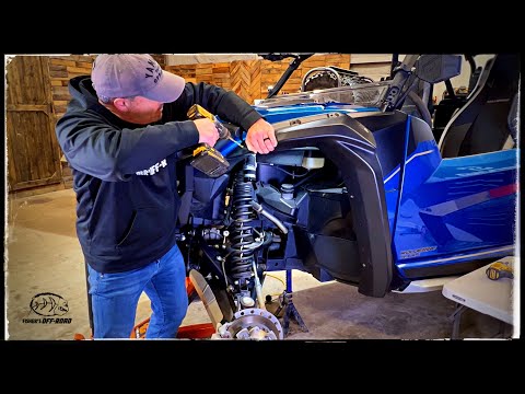 YAMAHA WOLVERINE RMAX OVERFENDERS INSTALL