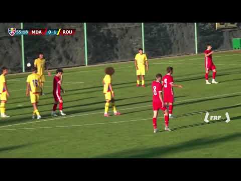Meci amical: Republica Moldova U18 - România U18 1-1 (Rezumat)