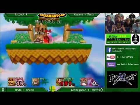 SMASKATOON Project M Doubles Winner's Semis - Odds + Bread vs MonkeyBear + Sketch