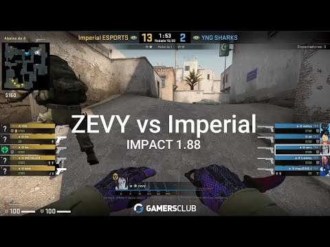CSGO POV Sharks zevy (30/20) vs Imperial (dust2) @ BLAST Premier Qualifier 2022 (CT SIDE+OT)