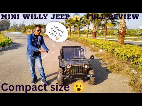 Willy jeeps तो बोहत देखीं होगी! पर ऐसी नहीं ! Mini Willy Jeep 😱 in Punjab // Height only 3.5 feet 😮
