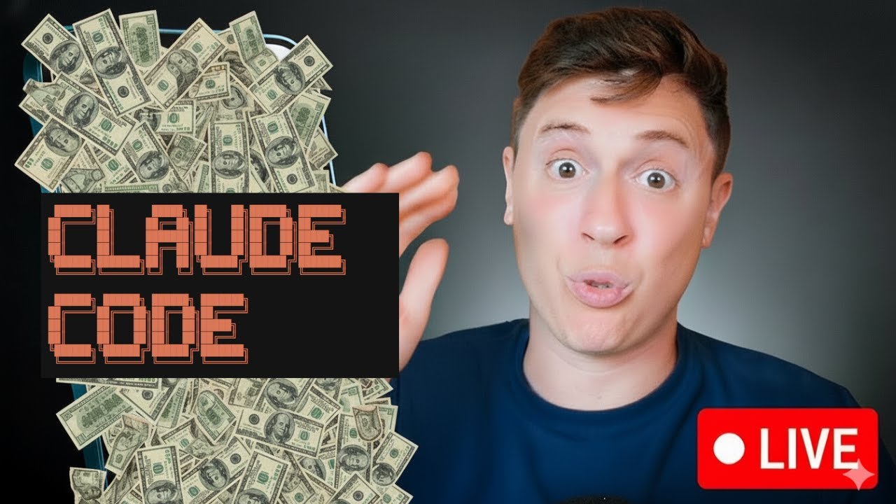 Watch me build a startup live with Claude Code