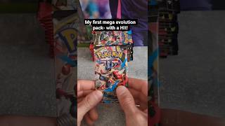 Opening my first mega evolution pack! #packopening #megaevolution #pokemoncards