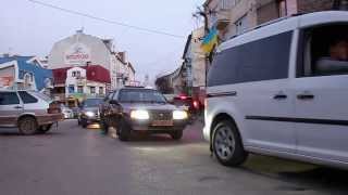 preview picture of video 'Автопробіг на підтримку майдану'