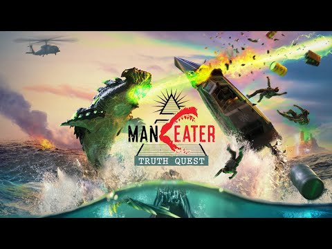 Gameplay: Maneater: Truth Quest DLC - 100% Playthrough (Xbox Series X)