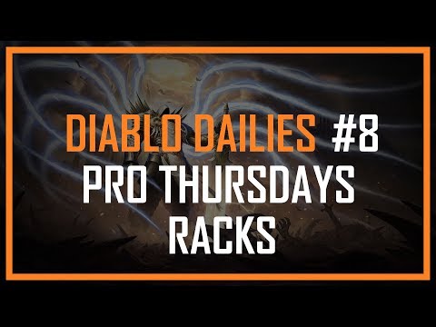 DIABLO DAILIES #8 - PRO THURSDAYS: WEAPON/ARMOR RACKS