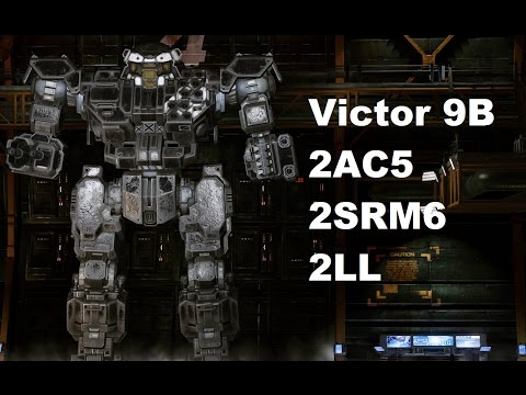 MechWarrior Online : VTR-9B "Multi Victor" (2xAC5, 2xLLas, 2xSRM6, XL325)