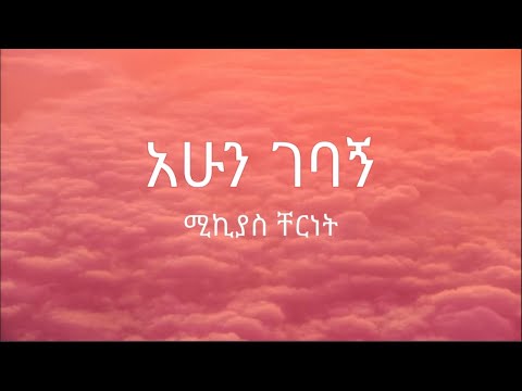 Mikias Chernet - Ahun Gebagn ( ሚኪያስ ቸርነት - አሁን ገባኝ ) - Lyrics