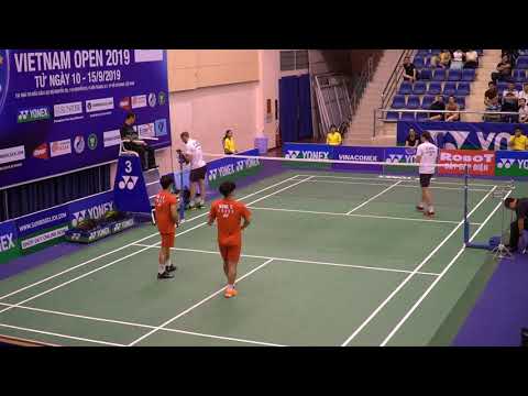 Nice Angle - NA Sung Seung/WANG Chan (Kor) vs Mark LAMSFUSS/Marvin SEIDEL | Vietnam Open 2019